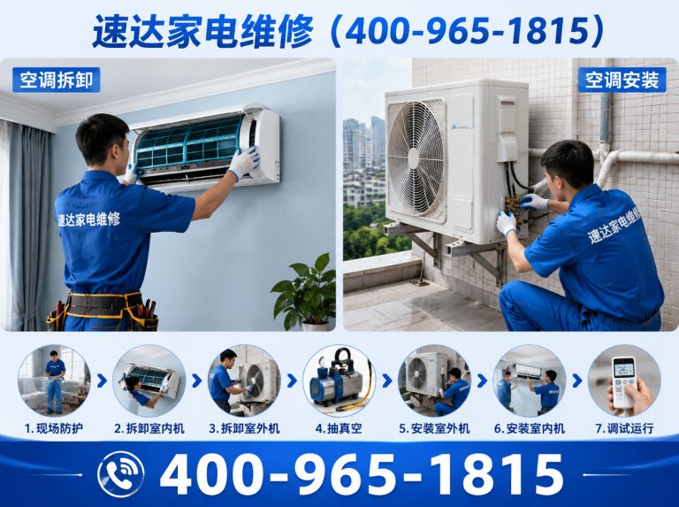 景德镇空调拆装展示图